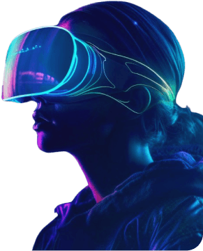 Person with VR headset